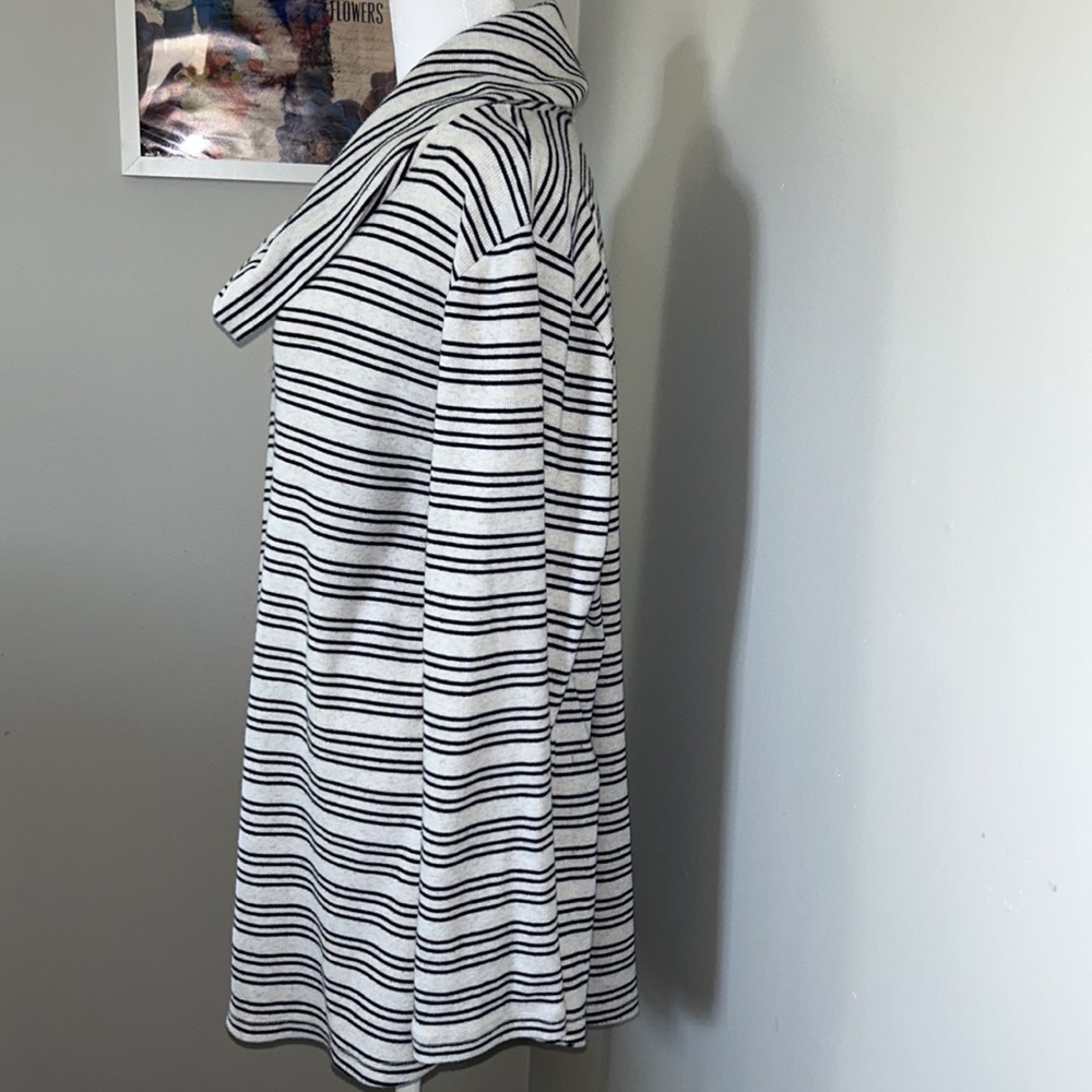 T by Talbots Striped Cowl Neck Top Size 2X - Picture 5 of 10